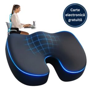 Pernă ortopedică pentru șezut – ComfortLux