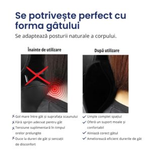 Pernă ergonomică pentru gât – ErgoLux - imagine 3