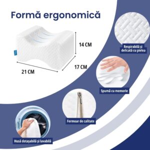 Pernă ortopedică pentru genunchi – ErgoPlus - imagine 4