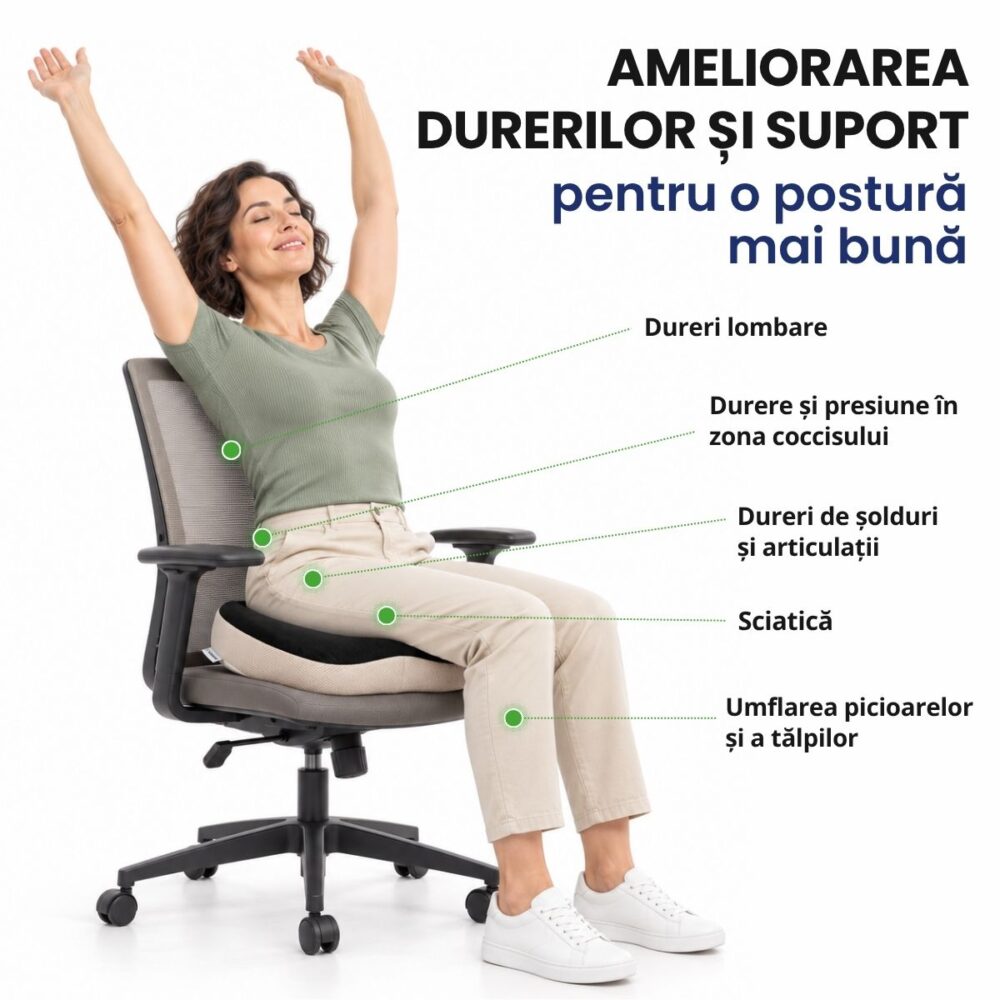 ComfortSit pentru o postură mai bună în timpul șederii